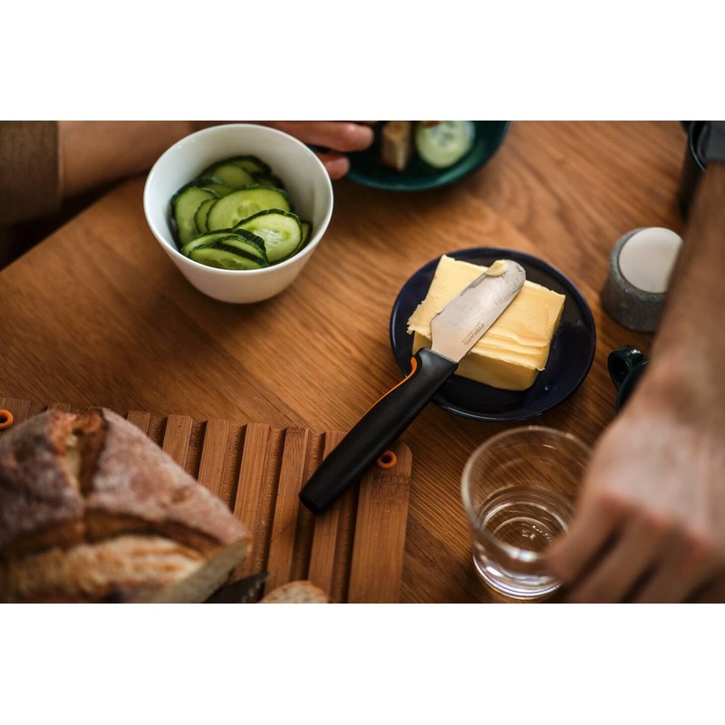 Fiskars Coltello da burro, Functional Form, Lunghezza totale: 20 cm,