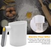 Battery Operated Electric Flour Sifter for Baking, Electric Flour Sifter