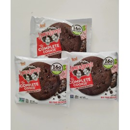 Lenny & Larry'S Cookie Double Chocolate Cookie  3-4 Oz Cookies BB 10/26