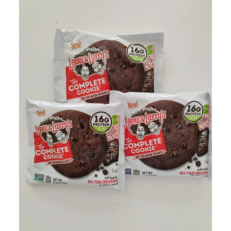 Lenny & Larry'S Cookie Double Chocolate Cookie 3-4 Oz Cookies