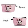 MoCaliduccious Easter Rabbit Makeup Bag Travel Makeup Pouch Toiletry Bag