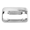 Carbhub 5 Pack Driver and Passenger Side Silver Tone Car
