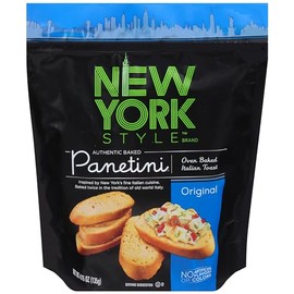 New York Style Panetini Crackers, Original, 4.75 Ounce