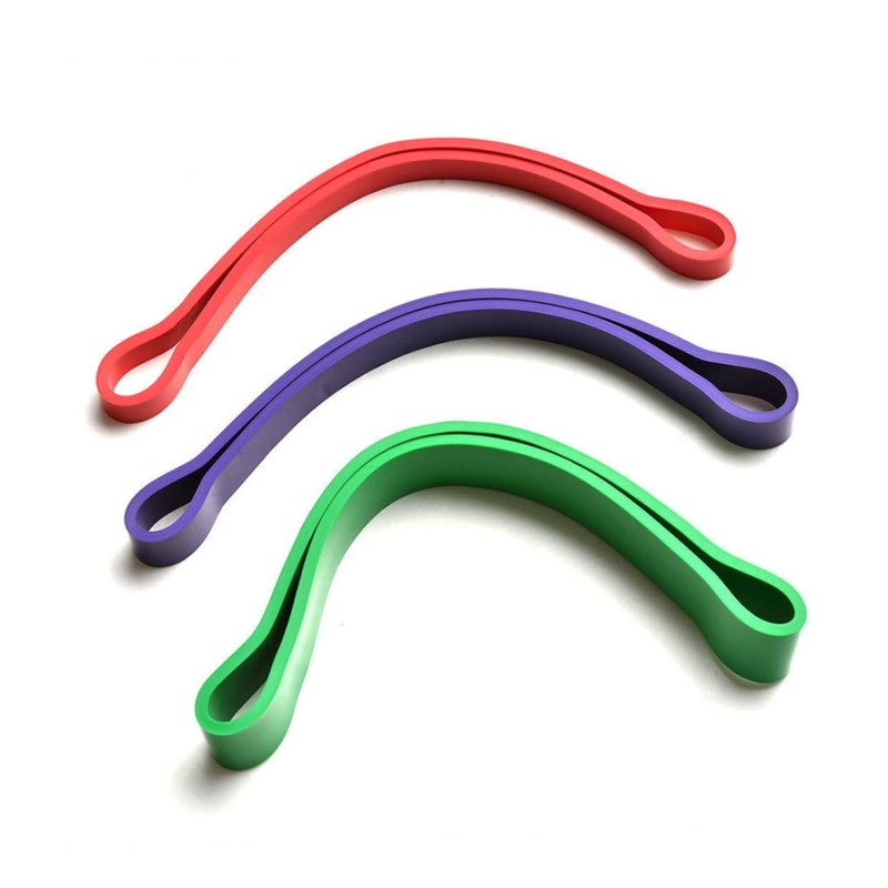 WOONEKY Flat Latex Resistance Band for Resistance Training and Physical