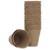 16 Peat Cultivation Pots 8 cm Round