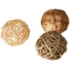 Rosewood Naturals Trio of Fun Balls, Toys for Small Animals