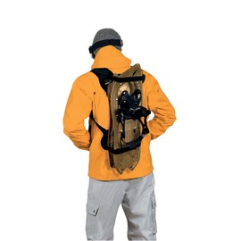WANTALIS RaqBack Schneeschuhhalter für Erwachsene, Unisex, Schwarz, Universal