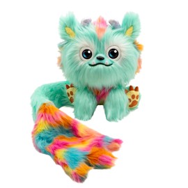 Furlings Finley The Loving Dragon - Interactive Plush Toy with 80+ Sounds and Animations, Responds to Play, Magical Eyes, Long Tail, Fluffy Fur - Ideal for Boys and Girls Ages 3+