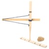Single Vesion Emergency Gear Props Paulownia Material Outdoor Bow Drill