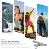 Convenient Travel Coat Fastener Belt, Elastic Velcro Jacket Grippers with