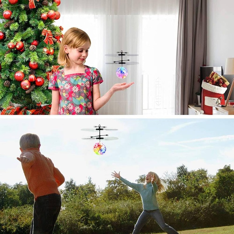 Induction Copter - RC Toy (Hand-Controlled) - Flying Luminous Ball