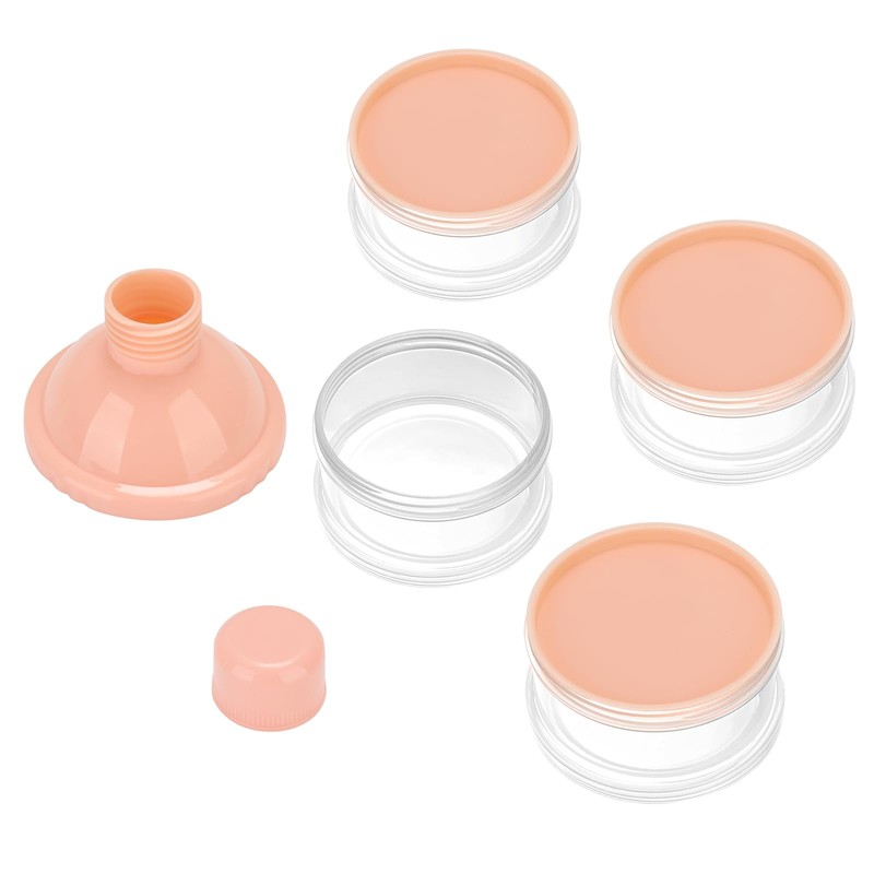 Accmor Formula Dispenser On The Go, 4 Compartments Stackable Formula