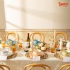 Sweese Plates and Bowls Sets, 18 Piece Dinnerware Set Porcelain