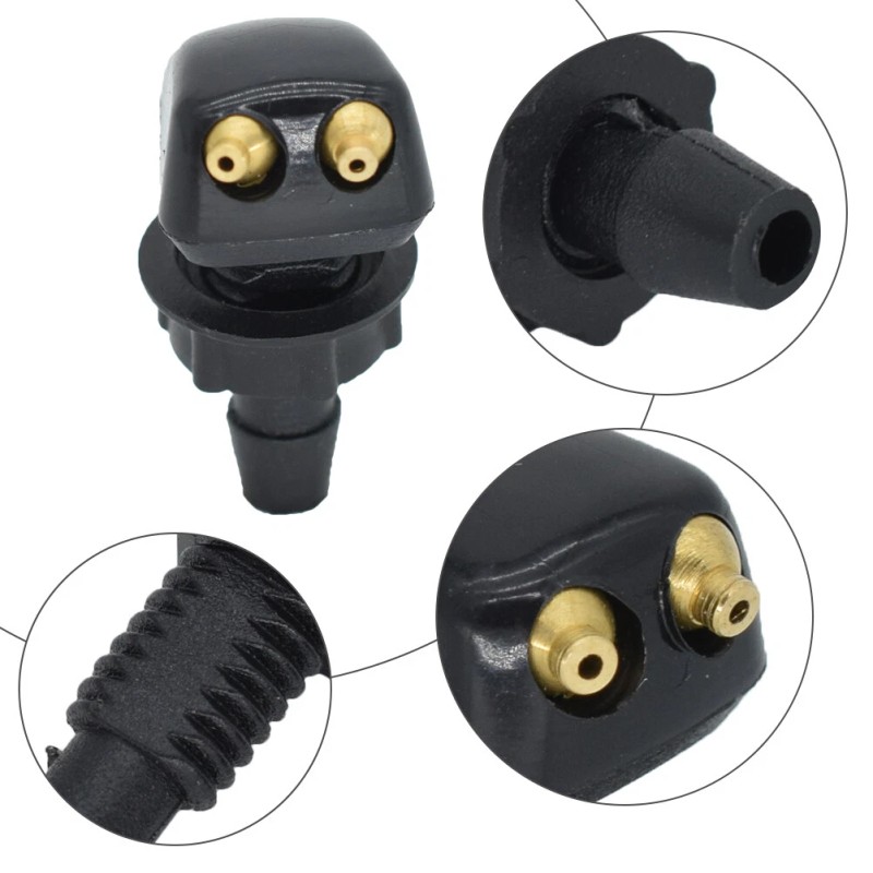 XUKEY Adjustable Universal Dual Holes Windshield Wiper Washer Nozzle Water