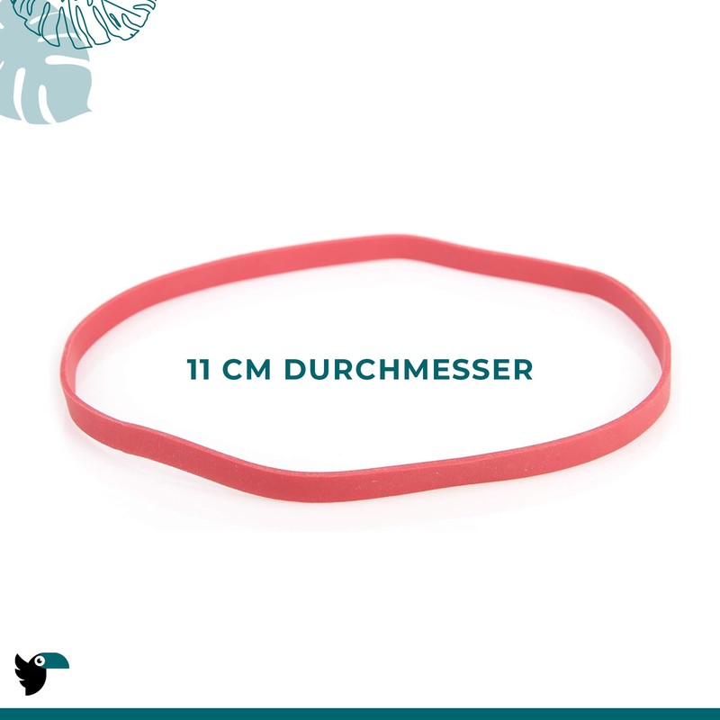 Rubber Bands, Elastic Rubber Rings Wide 5 mm Household Rubber,