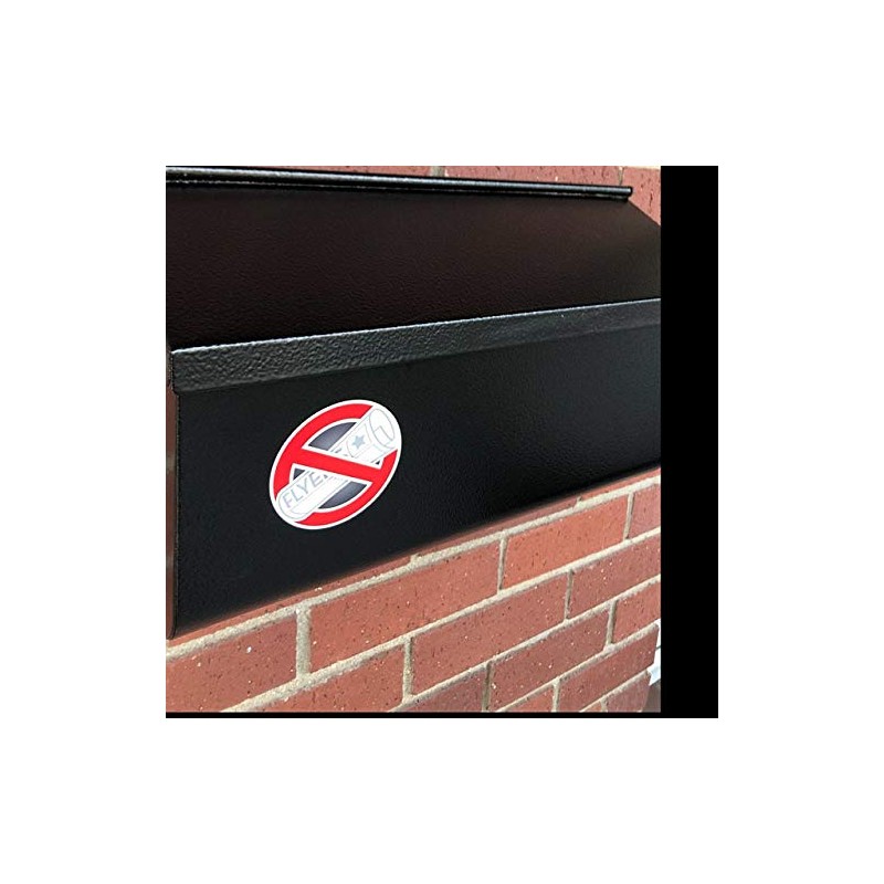 No Flyers (Junk Mail) Sticker & Magnet Combo