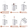 MAGICAFÉ French Press Coffee Maker – Single Serve 1 Cup