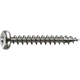 Spax T-Star Plus, 4Cut Panhead – Universal Screw, Fully Threaded, Stainless Steel A2, 1.4567 – 0207000350203, 0207000300203