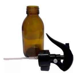Meliars Frasco Cristal 125 Ml Con Atomizador Mini Trigger (10 Pzs)