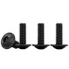 Drenky 20 Pcs Flanged Button Head Screws M5 X 16mm