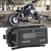 Universal Digital Tach Resettable Hour Meter IP65 Waterproof for Lawn