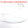 1Storm Motorcycle Dual Visor Full Face Helmet Shield: Model HJK316