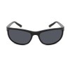 Edge I-Wear Black Sporty Sunglasses with Grey Polarized Lens &