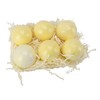 6pcs Bath Salt Ball Moisturizing Colorful Kid Friendly Mild Lemon