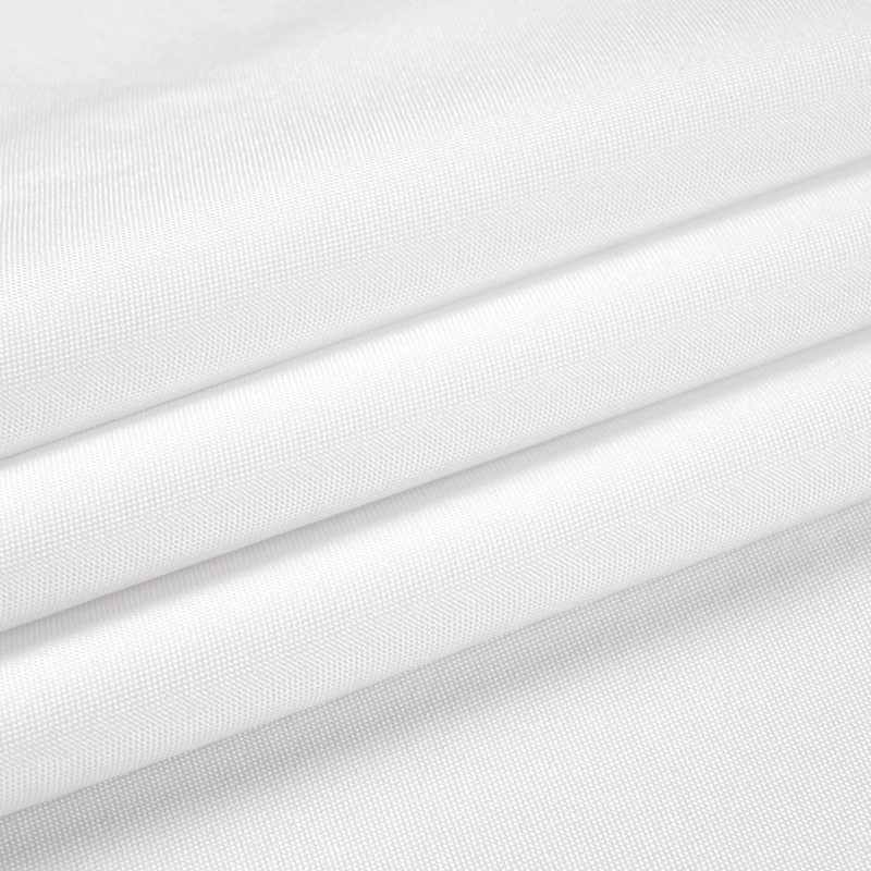 Zdada White Table Cloth 150x260cm(59x102Inch) Rectangular Polyester Tableclothes Washable Table