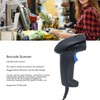Barcode Scanner Handheld USB 1D Wired Barcode Reader With Stand