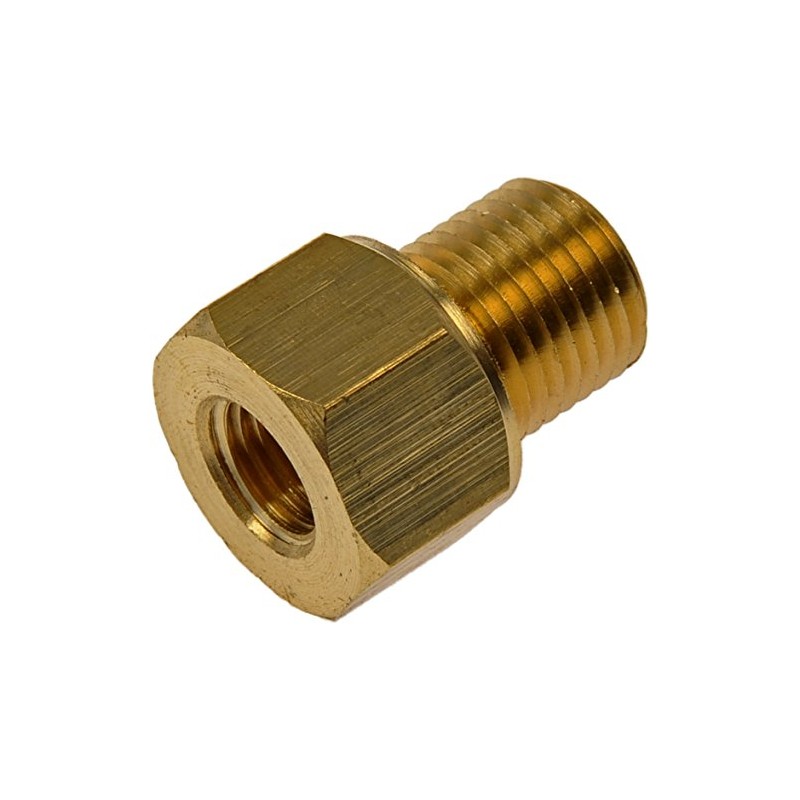Dorman 785-445 Brake Line Adaptor-Tube 3/8-24 In. X 1/2-20 In.