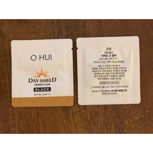OHUI O HUI Day Shield Perfect Sun BLACK 1ml x