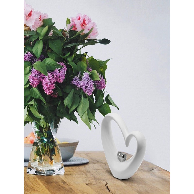 FeinKnick Stylish Heart for Decoration – Modern Decorative Heart 19