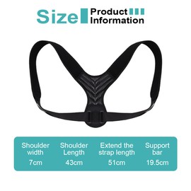 OUDQFCJ Schultergurt Haltungskorrektur, Geradehalter Zur Haltungskorrektur, Posture Corrector, Geradehalter, Für Schmerzen, Back Korsett