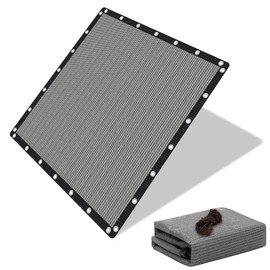 EMERIT 90% Sun Shade Cloth, 8' X 12' Pergola Shade Cover Canopy, 50 MPH Wind-Resistant Tarp with Reinforced Stainless Steel Grommets, Privacy Screen for Outdoor Patio, Backyard, Deck