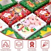 Patimate 24pcs Christmas Cookie Boxes for Gift Giving, 3 Style