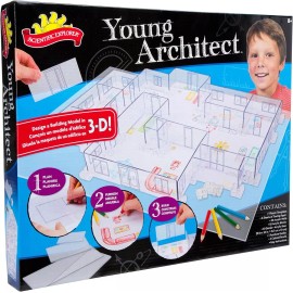 Scientific Explorer Young Architect 3-D Building Set FUN LEARNING!