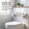Hokkieam Poop Toilet Paper Holder Stand, 3D Printed Funny Bathroom