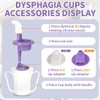 EZSLINGGLIDE Dysphagia Regulating Drinking Cup – Spill-Proof Adaptive Cup for