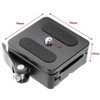 FocusFoto P50 QR Clamp + 1/4" Quick Release Plate Set