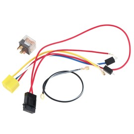 DriSentri Air Horn Relay Wiring Harness Kit, Universal 12V Wires and Relay for Air Horn Car/Truck/Vehicle