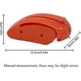 Assistive Writing and Drawing Device, Writing Aids Pen Holder for Essential Tremors, Weak Hand and Low Grip Strength, Improve Writing Stability & Strengthening (Orange)