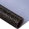 LeZakaa Embossed Wrapping Paper Roll - Dot Pattern with Gold