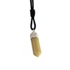 VIE VIE Pencil Pendant, 25-30mm (Yellow Aventurine)