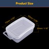 MroMax Component Storage Box - Plastic Electronic Component Containers Tool