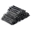 PARENCE.- Set di 144 forcine nere standard - clip in