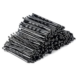 PARENCE.- Set di 144 forcine nere standard - clip in acciaio, tutti i tipi di capelli - 144 pezzi