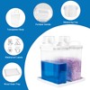 68oz Laundry Detergent Container, 2 Pack Plastic Liquid Detergent Dispenser