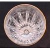 Waterford Crystal Golden Carina 7-7/8" H Water Goblet Gothic Mark