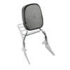 Backrest Detachable Sissy Bar W/Luggage Rack Backrest Compatible with Kawasaki